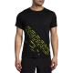 Brooks T-Shirt Trail Running Distance Nero Br Logo Uomo