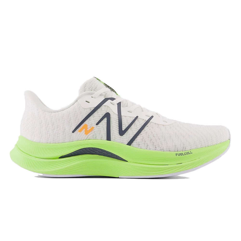 New Balance Fuelcell Propel V4 Bianco Verde - Scarpe Running Uomo