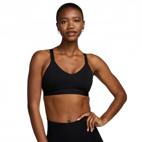 Nike Reggiseno Sportivo Supporto Medio Nero Donna