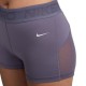 Nike Shorts Sportivi Train Lilla Donna