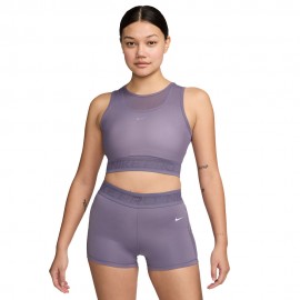 Nike Top Train Pro Viola Donna