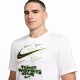 Nike Maglietta Palestra Train Cotton Bianco Uomo