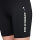 Nike Shorts Sportivi Bikers Nero Donna