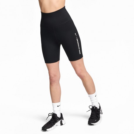 Nike Shorts Sportivi Bikers Nero Donna