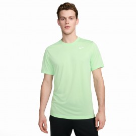 Nike Maglietta Palestra Logo Train Verde Uomo