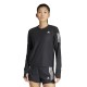 ADIDAS Maglia Running Manica Lunga Otr Nero Bianco Donna