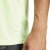 ADIDAS T-Shirt Running Energized Verde Fluo Uomo