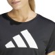 ADIDAS T-Shirt Running Energized Nero Bianco Donna
