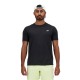 New Balance Maglia Running Athletics Run Nero Uomo