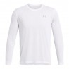 Under Armour Maglia Running Ml Streaker Bianco Reflective Uomo