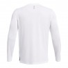 Under Armour Maglia Running Ml Streaker Bianco Reflective Uomo