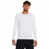 Under Armour Maglia Running Ml Streaker Bianco Reflective Uomo