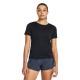 Under Armour Maglia Running Streaker Splatter Nero Reflective Donna