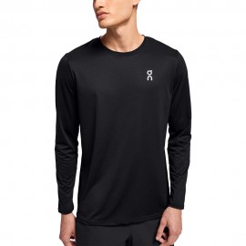 On Maglia Running Ml Core Nero Uomo