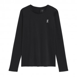 On Maglia Running Ml Core Nero Donna