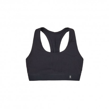 On Reggiseno Sportivo Pace Nero Donna