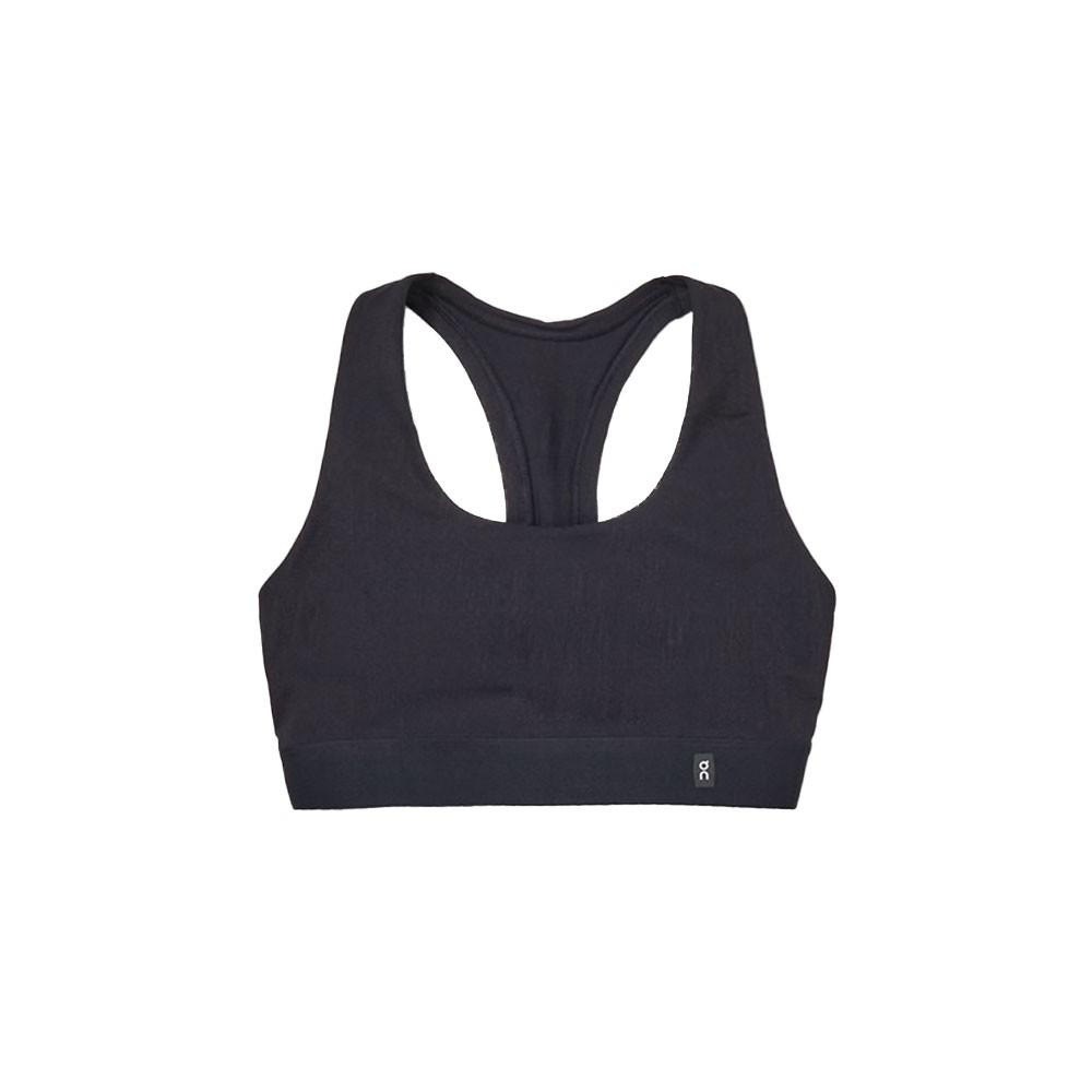 On Reggiseno Sportivo Pace Nero Donna