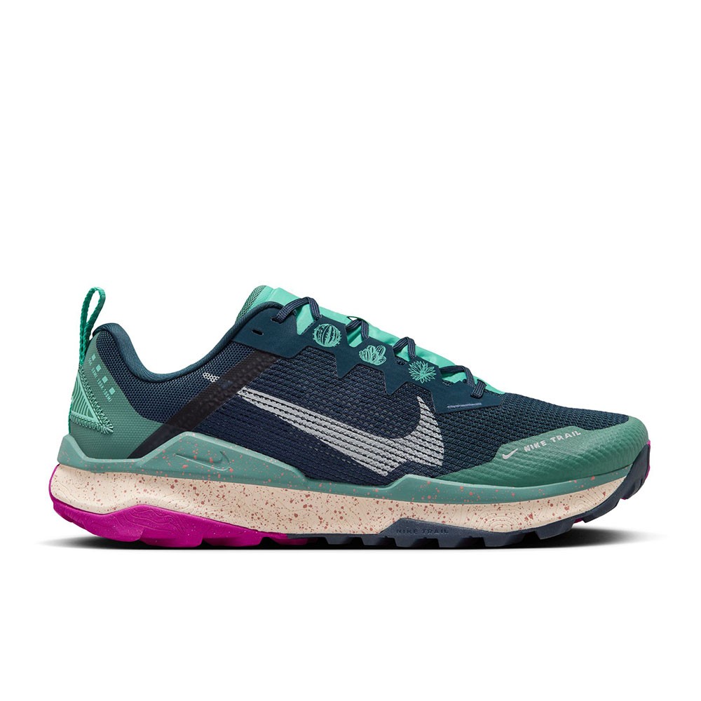 Nike Wildhorse 8 Armory Verde Blu Scarpe Trail Running Uomo