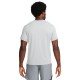Nike Maglia Running Miler Grigio Riflettente Argento Uomo
