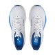 Mizuno Wave Rider 28 Bianco Estate Blue Mugen Blue - Scarpe Running Uomo