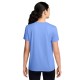 Nike Maglietta Palestra Logo Piccolo Azzurro Donna