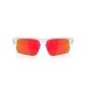 Oakley Bisphaera Polished White Lente Prizm Ruby - Occhiali Da Sole