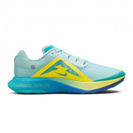 Nike Ultrafly Azzurro Giallo  - Scarpe Trail Running Uomo