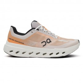 On Cloudsurfer Next Bianco Arancione - Scarpe Running Uomo