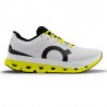 On Cloudflow 5 Bianco Lime - Scarpe Running Uomo