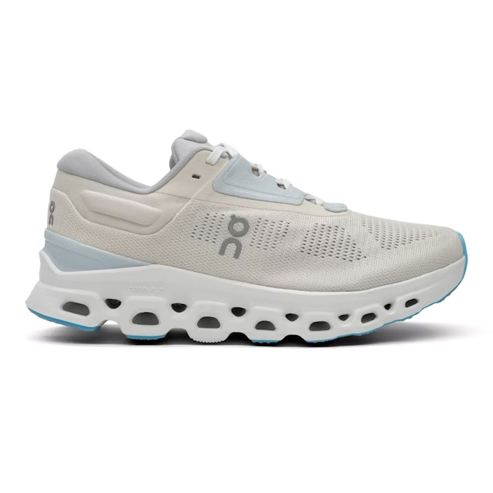 On Cloudstratus 3 Cream Arctic - Scarpe Running Uomo