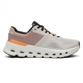 On Cloudrunner 2 Bianco Arancione - Scarpe Running Donna