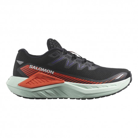 Salomon Drx Defy Grvl Nero Cherry Tomato - Scarpe Running Donna