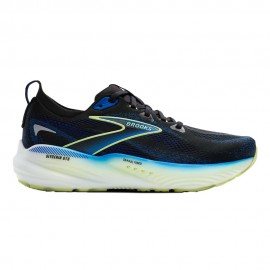 Brooks Glycerin Gts 22 Nero Blu Giallo - Scarpe Running Uomo
