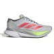 ADIDAS Adizero Boston 12 Ekiden Grigio Rosso - Scarpe Running Donna