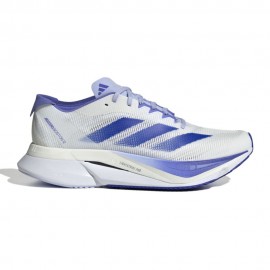 ADIDAS Adizero Boston 12 Bianco Blu - Scarpe Running Donna