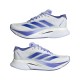 ADIDAS Adizero Boston 12 Bianco Blu - Scarpe Running Donna