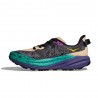 Hoka 6 Oatmeal Mountain Iris - Scarpe Trail Running Uomo