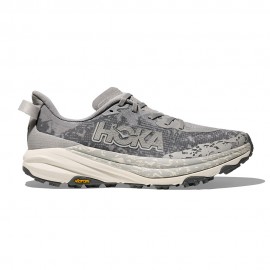 Hoka Speedgoat 6 Grigio Stellar Alabaster - Scarpe Trail Running Uomo