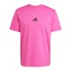 ADIDAS Maglietta Palestra Small Logo Fuxia Uomo