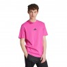ADIDAS Maglietta Palestra Small Logo Fuxia Uomo