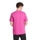 ADIDAS Maglietta Palestra Small Logo Fuxia Uomo