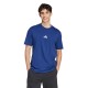 ADIDAS Maglietta Palestra Small Logo Blu Uomo