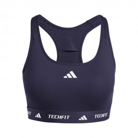 ADIDAS Reggiseno Sportivo Tech Fit Blu Donna