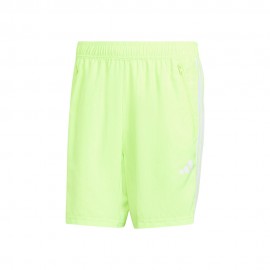 ADIDAS Shorts Sportivi Tristripe Train Lime Uomo