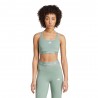 ADIDAS Reggiseno Sportivo Tech Fit Verde Donna