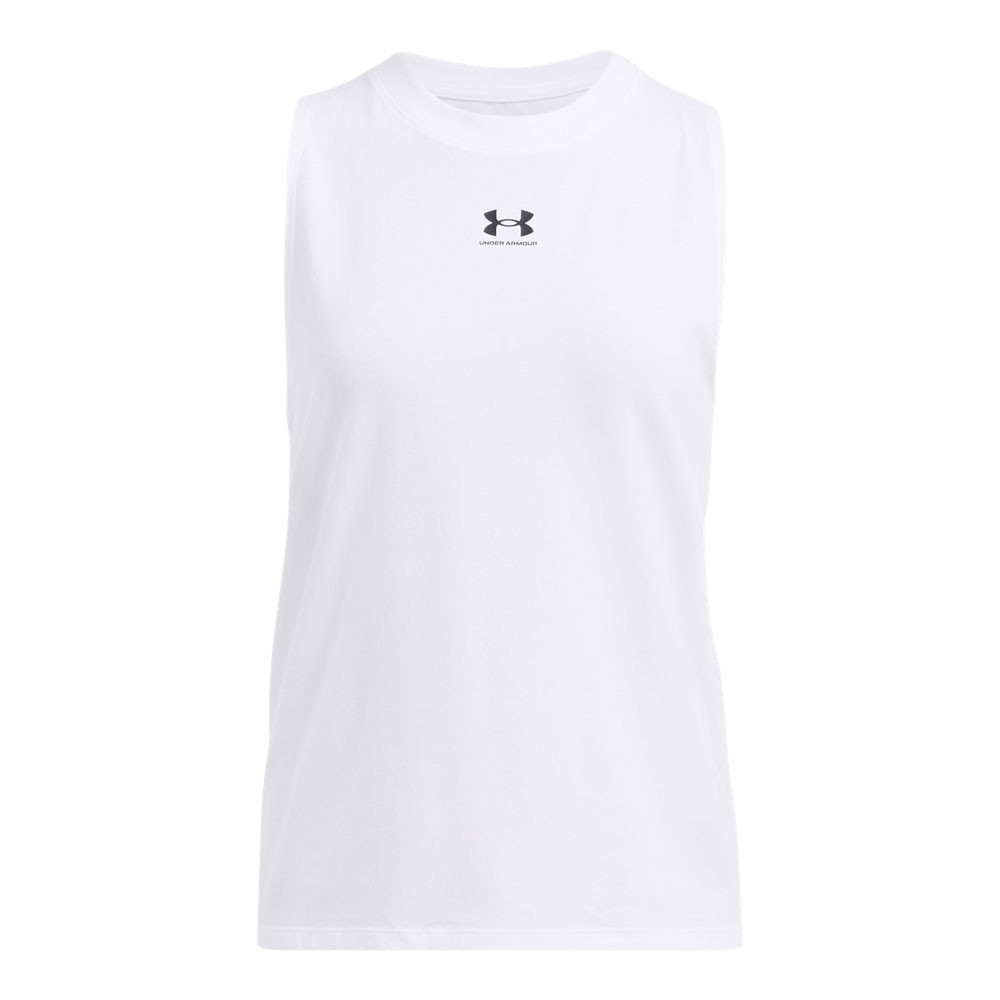 Under Armour Canotta Palestra Bianco Donna