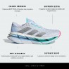ADIDAS Adistar Beyond Bianco Silvmt Flaaqu - Scarpe Running Donna
