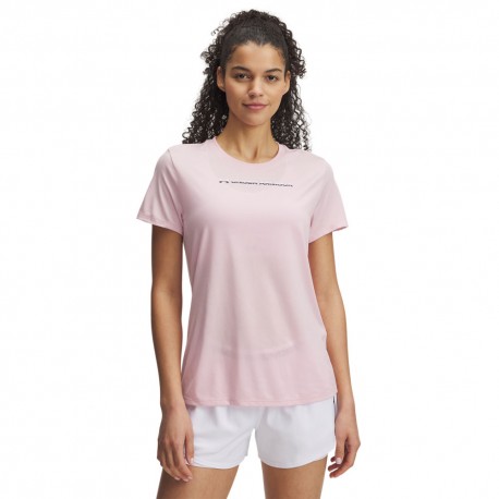 Under Armour Maglietta Palestra Tech Rosa Donna