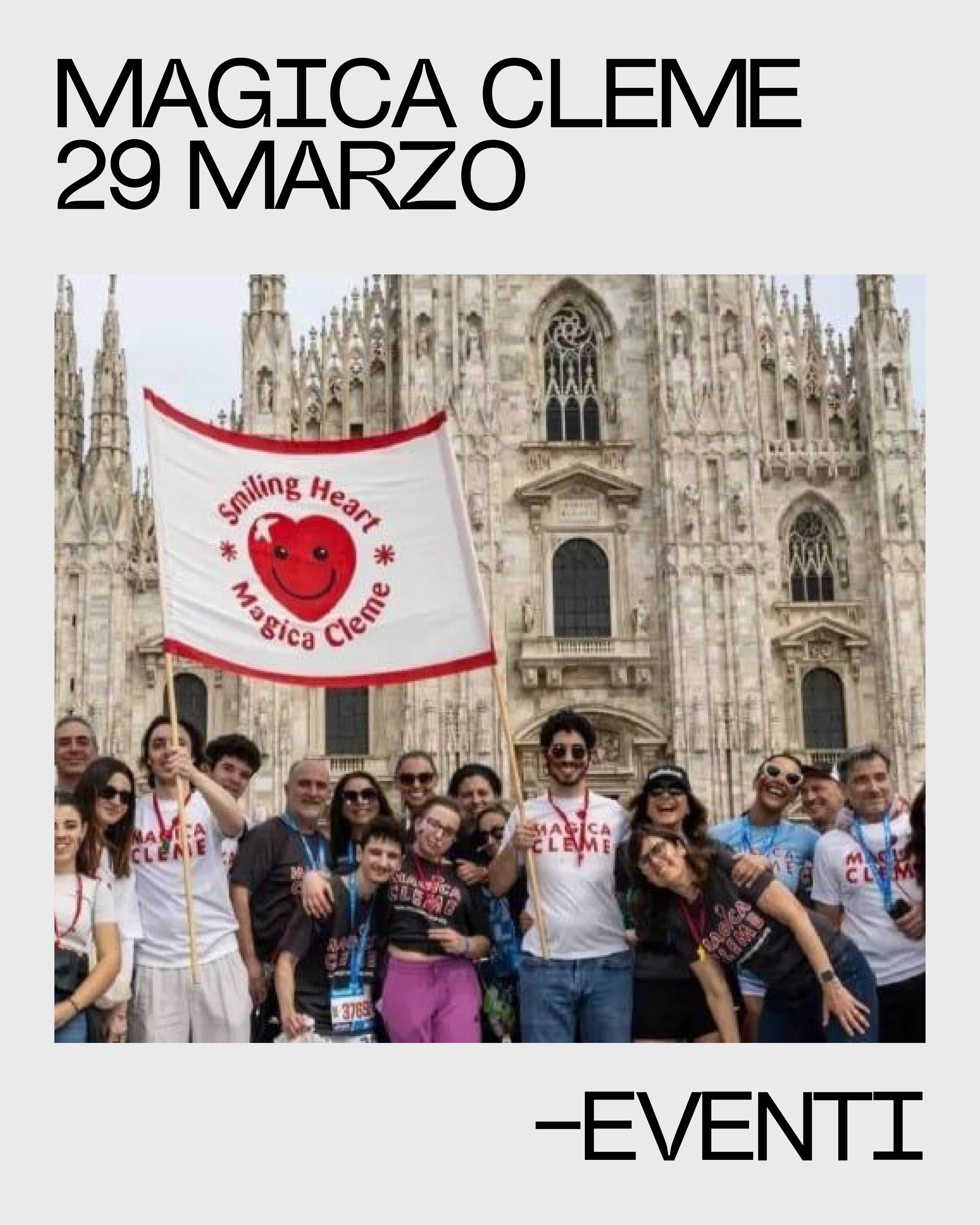 MM25 con FONDAZIONE MAGICA CLEME