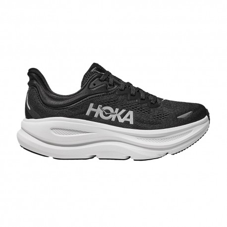 Hoka Bondi 9 Bianco Nero - Scarpe running Donna